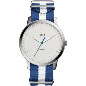 Watch strap Fossil FS5442 Textiles Multicolor 22mm
